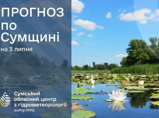 На Сумщині очікується потепління, можливі грози та град фото