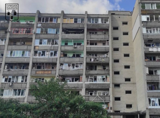 Двоє сум’ян госпіталізовані після вчорашнього бомбардування міста фото Двоє сум’ян госпіталізовані після вчорашнього бомбардування міста фото