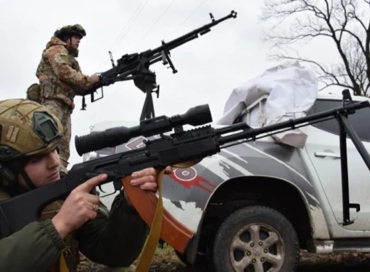 На Сумщині бійці Держприкордонслужби готуються відбивати зимові повітряні атаки ворога фото