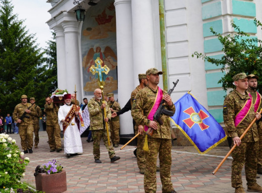 Охтирка попрощалася із захисником Андрієм Бабенком фото