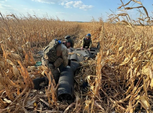 На Сумщині знешкодили ворожий "Шахед" фото