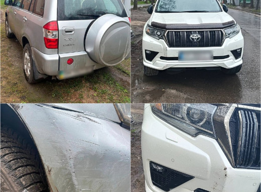 У Сумах патрульні розшукали 77-річного водія, який втік з місця ДТП фото