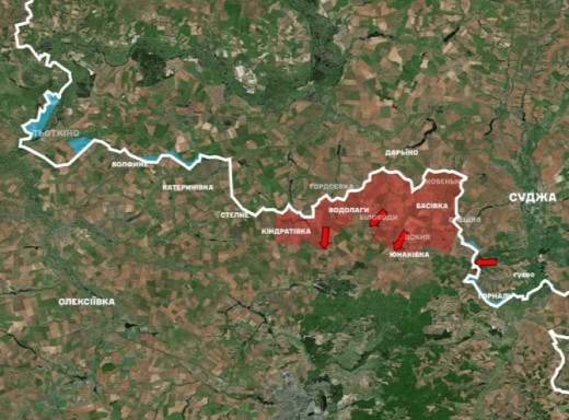 На карті Генштабу з'явилися нові плацдарми на Курщині: ситуація на фронті 2 липня фото На карті Генштабу з'явилися нові плацдарми на Курщині: ситуація на фронті 2 липня фото