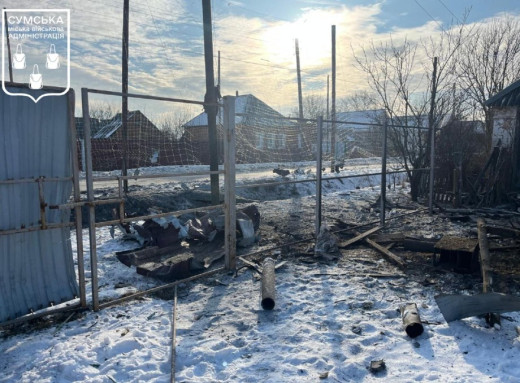 Атаки дронів по Сумській громаді: чотири влучання фото