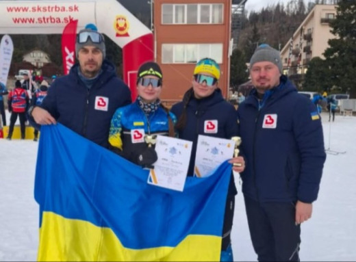 Лижниці із Сумщини завоювали три бронзові медалі на етапі Континентального Кубка фото