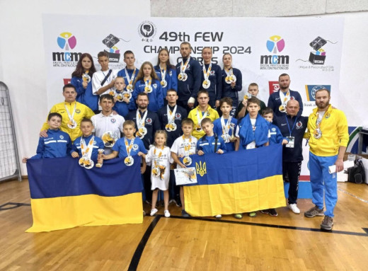 Сумські каратисти завоювали низку медалей на чемпіонаті Європи фото