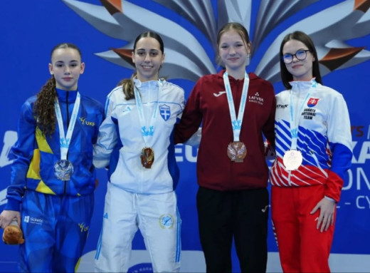 Сум’янка Вероніка Котенко виборола срібну медаль на молодіжному чемпіонаті Європи фото