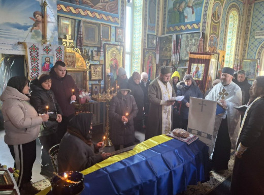 В Охтирці попрощалися із захисником Андрієм Кіреєвим фото