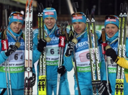 Біатлоністи із Сумщини здобули "срібло" Чемпіонату світу 2011 року через дискваліфікацію росії фото Біатлоністи із Сумщини здобули "срібло" Чемпіонату світу 2011 року через дискваліфікацію росії фото