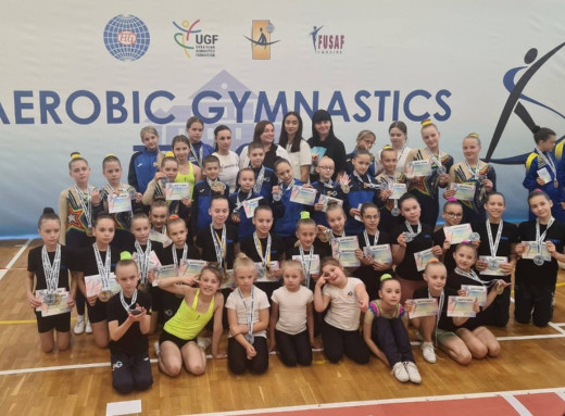 Спортсмени Сумщини тріумфували на турнірі зі спортивної аеробіки в Тернополі фото