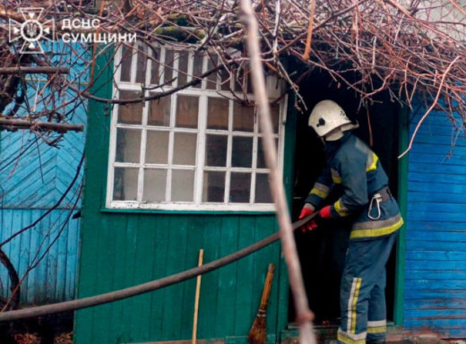 На Лебединщині під час пожежі загинув чоловік фото