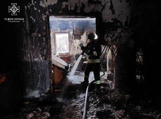 На Шосткинщині внаслідок пожежі загинув чоловік фото