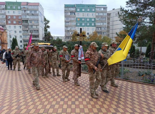 У Сумах попрощалися із захисником Володимиром Чиліком фото