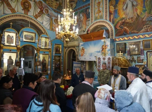 Охтирчани попрощалися із захисником Димитрієм Воронежським фото