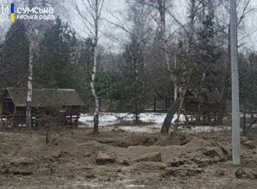 Атака дронів на Суми: пошкоджено лише вуличне освітлення фото