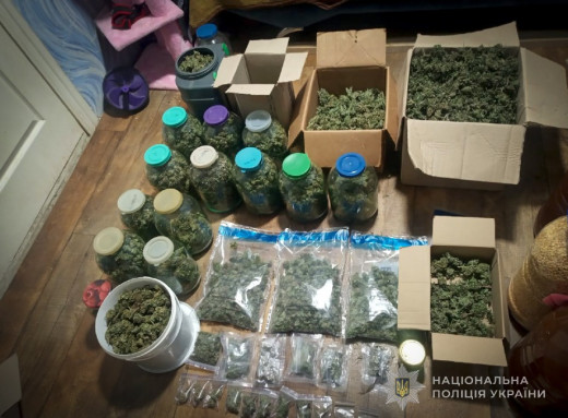 Зберігали понад 5 кілограмів канабісу: у Сумах поліція викрила групу наркоділків фото