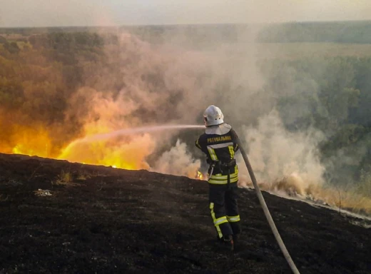 Не дивлячись на задимленість якість повітря у Конотопі залишається в нормі фото