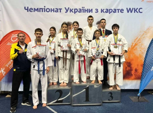 Каратисти з Сумщини завоювали 28 медалей на чемпіонаті України фото