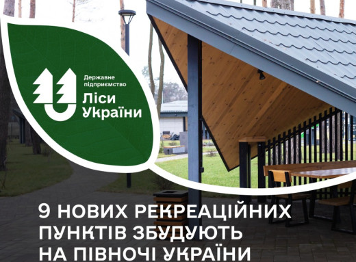 9 нових рекреаційних пунктів збудують в лісах Сумщини та Чернігівщини у 2025 році  фото