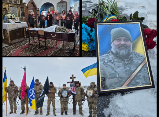 Путивльська громада провела в останню путь оператора БпЛА Євгена Ребчуновського фото