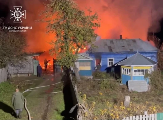 На Сумщині 14-річний хлопець врятував батьків від пожежі (відео) фото