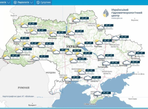 В Україну йде потепління: після нічних заморозків температура підніметься до +20 фото