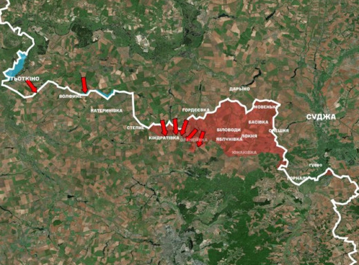 На Сумському напрямку зафіксовано 16 бойових зіткнень фото