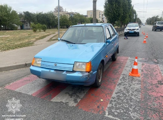 На пішохідному переході в Сумах збили пенсіонерку фото