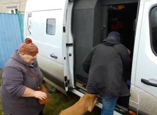 «Білий янгол» евакуював подружжя з прикордонної Миколаївської громади Сумщини фото