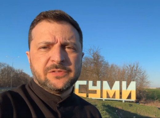Президент Зеленський відвідав Суми фото Президент Зеленський відвідав Суми фото