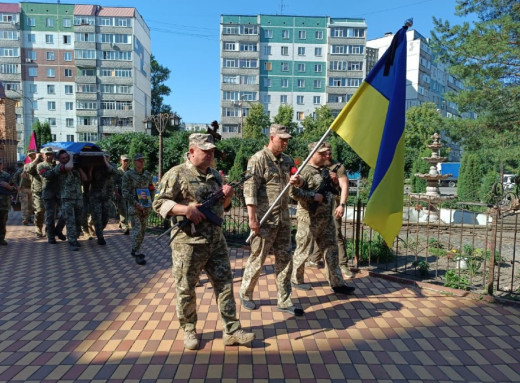 Сум’яни попрощалися із захисником Євгеном Вороненком фото Сум’яни попрощалися із захисником Євгеном Вороненком фото
