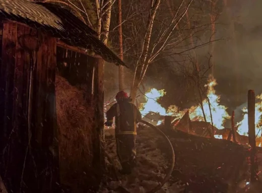 На Сумщині внаслідок пожежі загинув пенсіонер фото