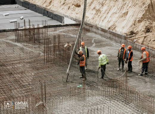 У Сумах будують другу підземну школу на 500 учнів фото У Сумах будують другу підземну школу на 500 учнів фото