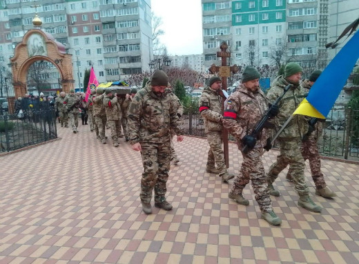 Сум’яни попрощалися із захисником Олексієм Ніколенком фото