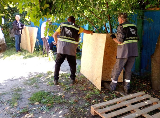 У Піщанському старостаті Сум ліквідують наслідки російських атак фото