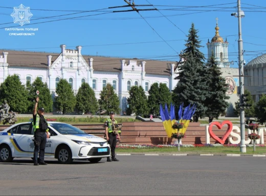 Світлофор у центрі Сум не працюватиме два дні фото