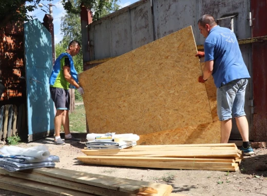 У Битицькому старостаті Сум усувають наслідки агресії ворога фото