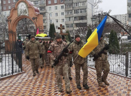 Сум’яни попрощалися із захисником Андрієм Ільїним фото