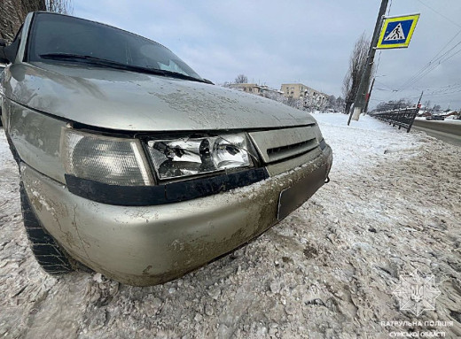 У Сумах водій збив пенсіонерку на нерегульованому переході фото