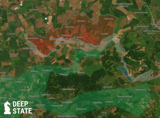 Окупанти просуваються на Сумщині: захоплено ще два села, тривають бої фото Окупанти просуваються на Сумщині: захоплено ще два села, тривають бої фото