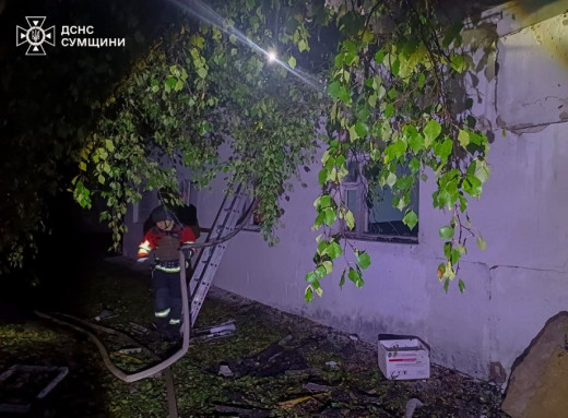 російські війська обстріляли Сумську та Садівську громади фото російські війська обстріляли Сумську та Садівську громади фото