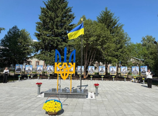 У Попівській громаді на Конотопщині відкрили пам'ятні знаки загиблим захисникам фото У Попівській громаді на Конотопщині відкрили пам'ятні знаки загиблим захисникам фото