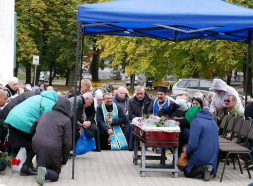 Роменська громада попрощалася зі штаб-сержантом Сергієм Губкою фото