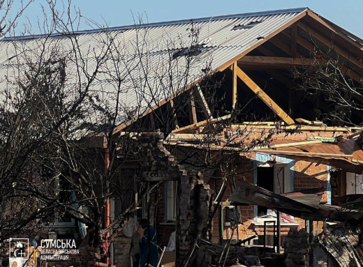 Нічна атака дронів на Недригайлів: троє поранен, пошкоджені будинки та авто фото Нічна атака дронів на Недригайлів: троє поранен, пошкоджені будинки та авто фото
