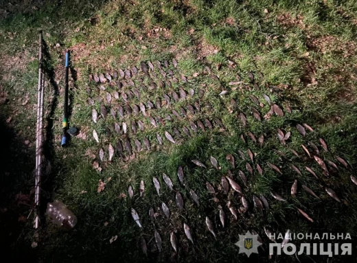 На Сумщині затримали рибних браконьєрів фото