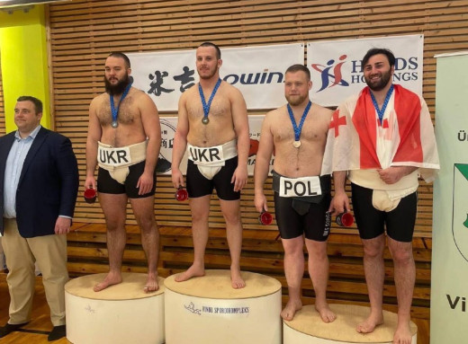 Сумський сумоїст переміг на міжнародному турнірі в Естонії фото