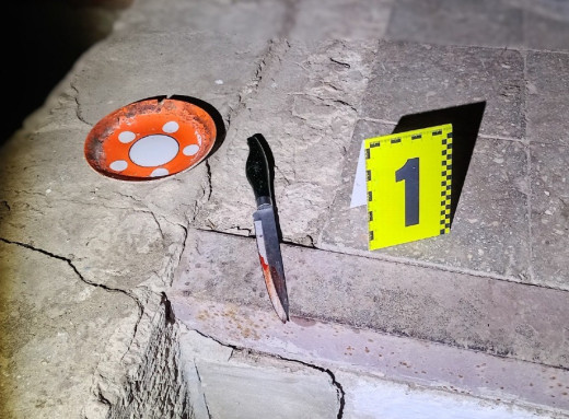 На Роменщині поліцейські затримали жінку, яка під час сварки вдарила чоловіка ножем фото