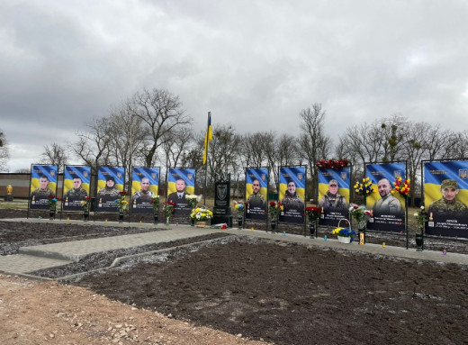 У селах Нижньосироватської громади відкрили Алеї пам’яті на честь полеглих захисників фото