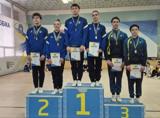 Сум'яни вибороли нагороди на чемпіонаті України зі спортивної аеробіки фото