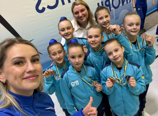 Сумські майстри аеробіки вибороли низку золотих нагород на чемпіонаті України